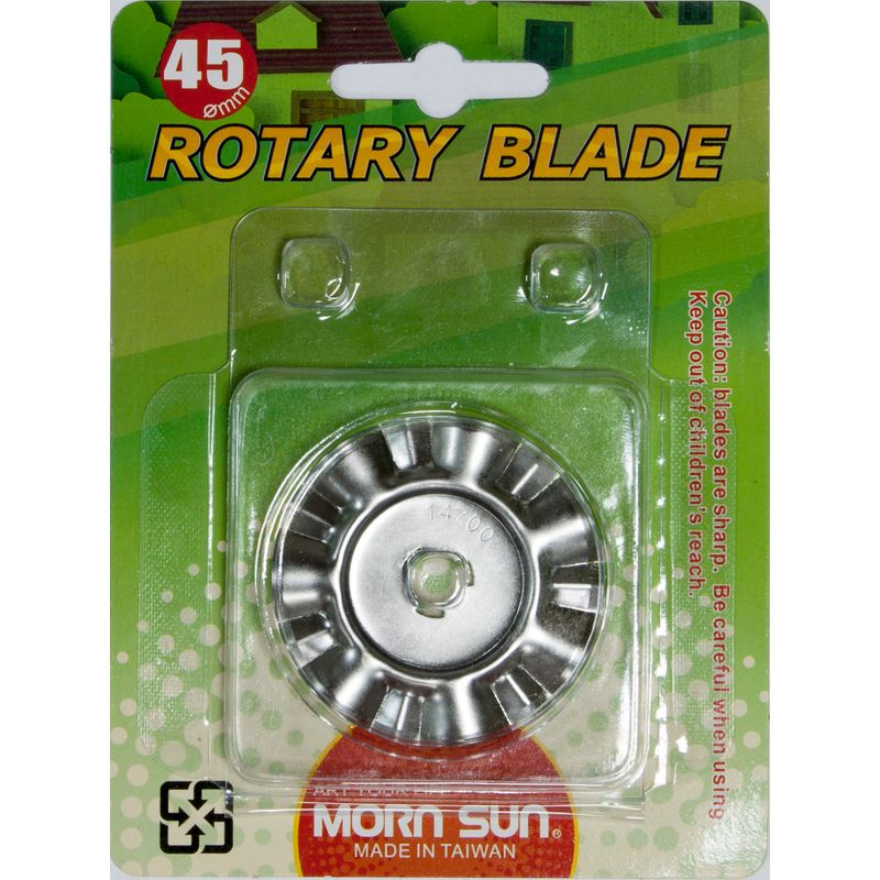 Леза для дискових ножів D-45мм, (1шт.) лінія різу - 