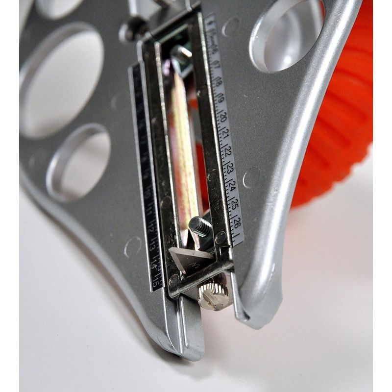 Нож для вырезания кругов 3-16 см, металлический корпус, режет линолеум ...