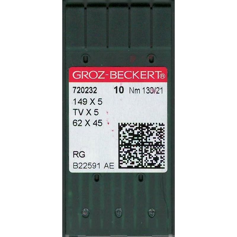 Голки 149X5 RG, №130, GB, (MY1002A, TVx5, 62x45), 1 уп.=10 шт.