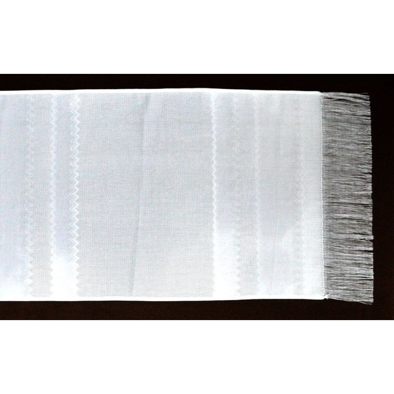 Рушник з витканими вставками під вишивку, 335х2300мм, склад 67% ПЭ, 33% бавовна