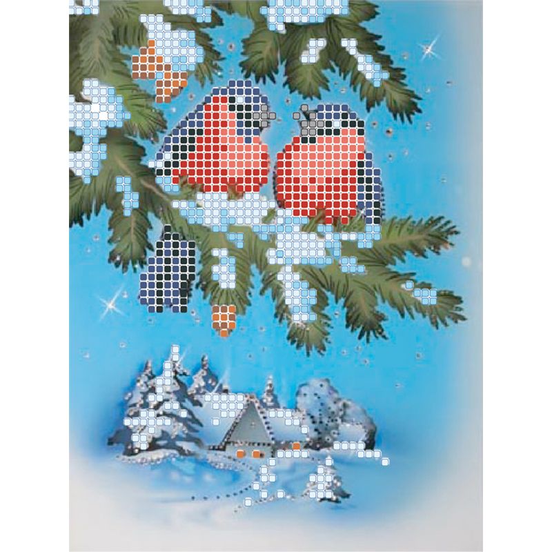 Схема для вишивання бісером 