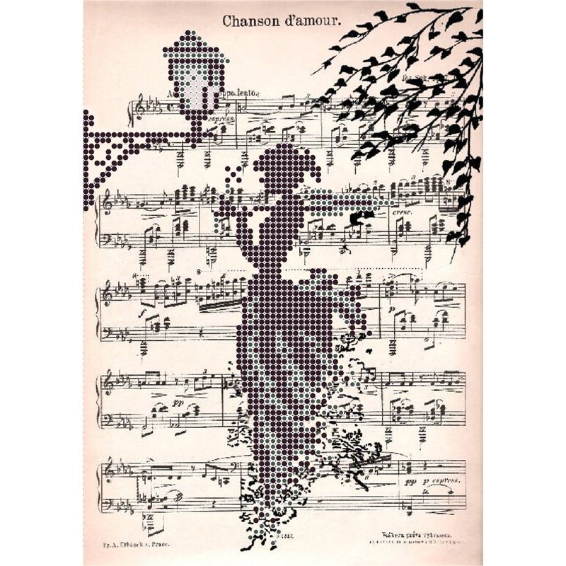 Схема для вишивання бісером 