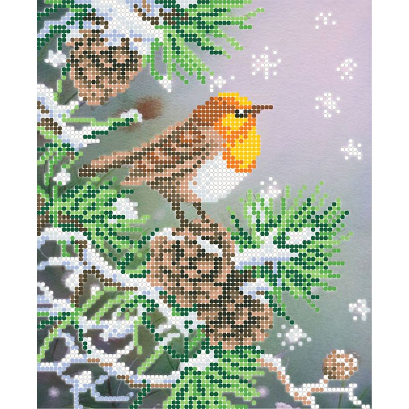 Схема для вишивання бісером 