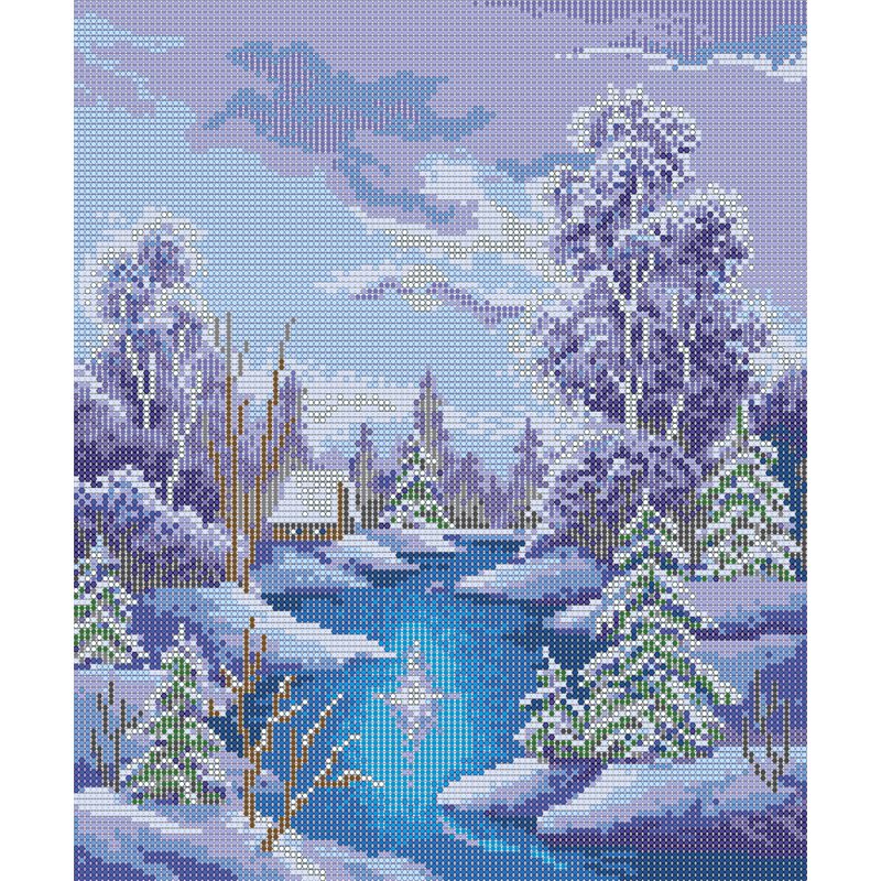 Схема для вишивання бісером 