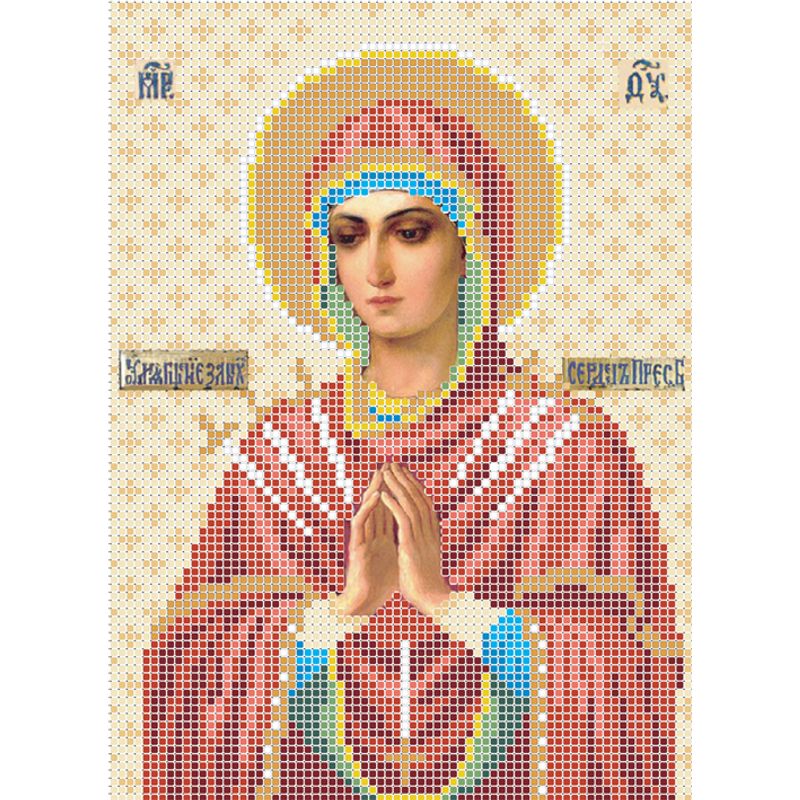 Схема для вишивання бісером 