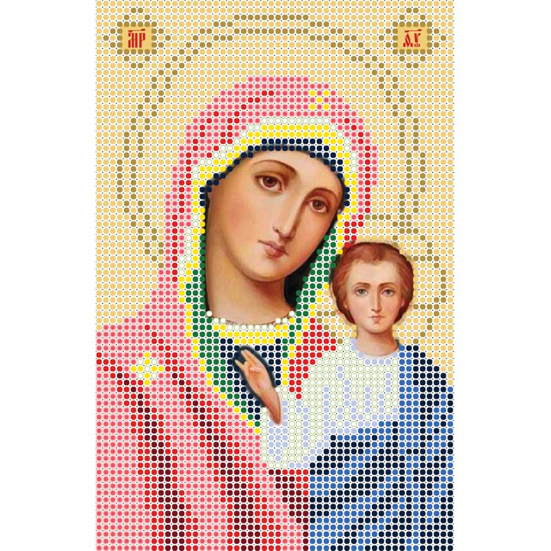 Схема для вишивання бісером 