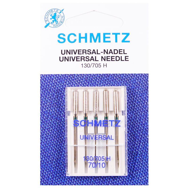 Голки універсальні № 70/10, SC, (HAx1, 130/705H), 1 уп. = 5 шт.