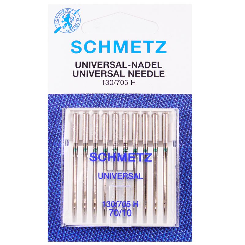 Голки універсальні № 70/10, SC, (HAx1, 130/705H), 1 уп. =10 шт.