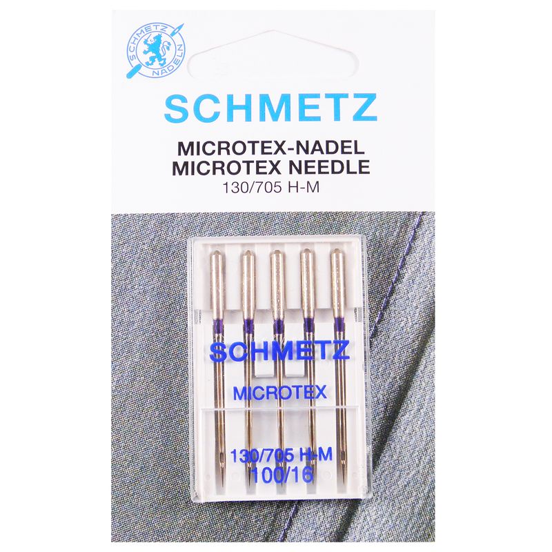 Голки для шовку і мікрофази № 100/16, SC, (130/705 H-M), 1 уп. =5 шт.