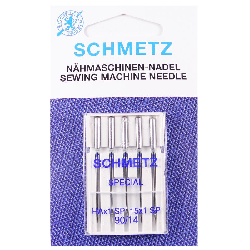 Голки універсальні № 90/14, SC, (HАх1SР 15х1SP), спеціальні 1уп. =5шт