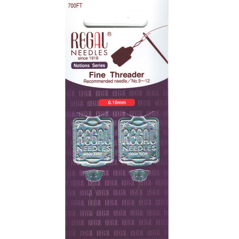 Нитевдеватель металлический (Threader), 0, 10 мм, 700FT, (2шт)