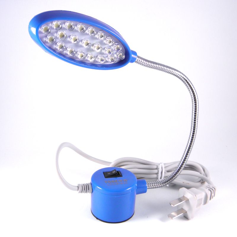 Світильник для швейної машини Y-21, (2, 8W), LED-21 110/220V, 50-60Hz, Blue, ПШМ