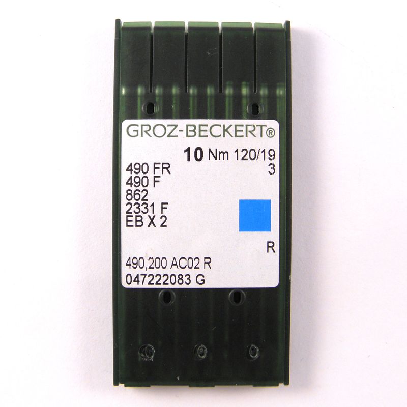 Голки 490 FR, №120, GB, (490F, 862, 2331F, EBx2), 1уп. =10шт