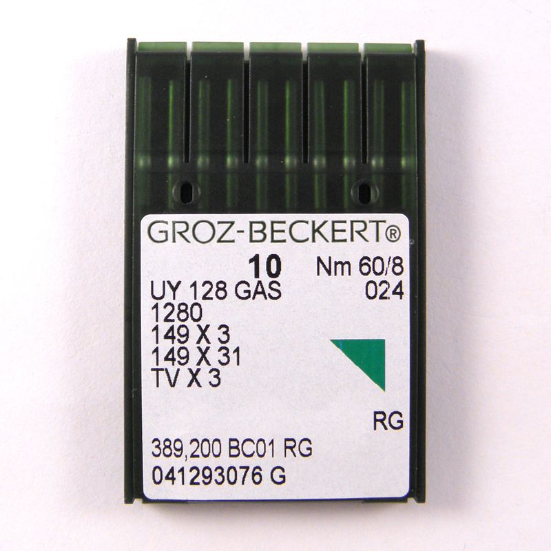 Голки UY128GAS RG, № 60, GB, (1280, 149x3, 149x31, TVx3), 1 уп.=10 шт.