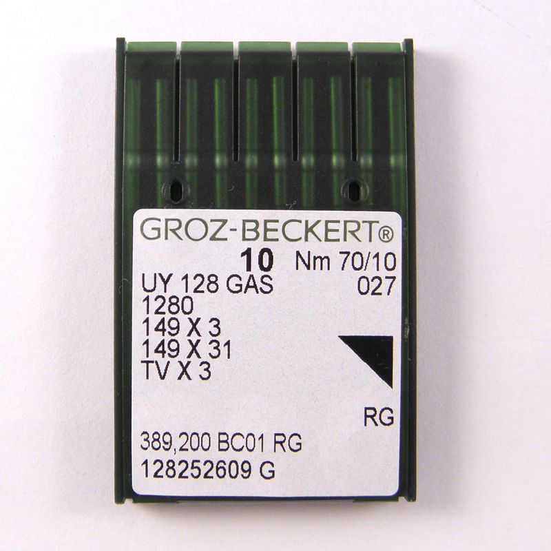 Голки UY128GAS RG, № 70, GB, (1280, 149x3, 149x31, TVx3), 1 уп.=10 шт.