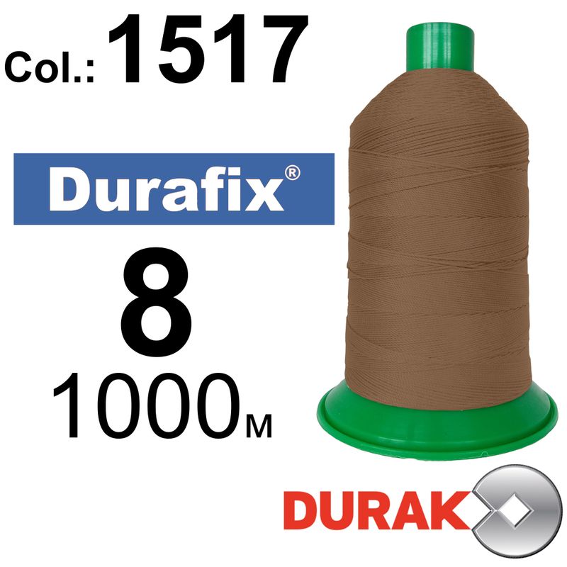 Нитки надміцні, Durafix, поліестер, N08 (330tex), довжина 1000 м., колір 10(1517)-299 колонка 2