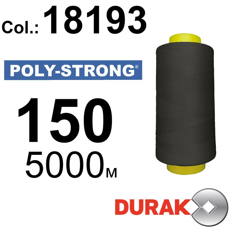 Нитки армовані, Poly-Strong PP, поліестер, N150 (20tex), довжина 5000 м., колір 43(18193)335 - к14