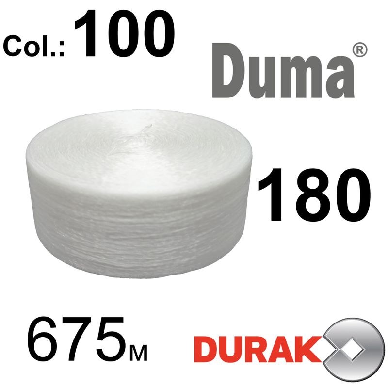 Нитки надміцні, Duma, поліестер, N180 (16 tex), довжина 675м., колір 01(100)-566