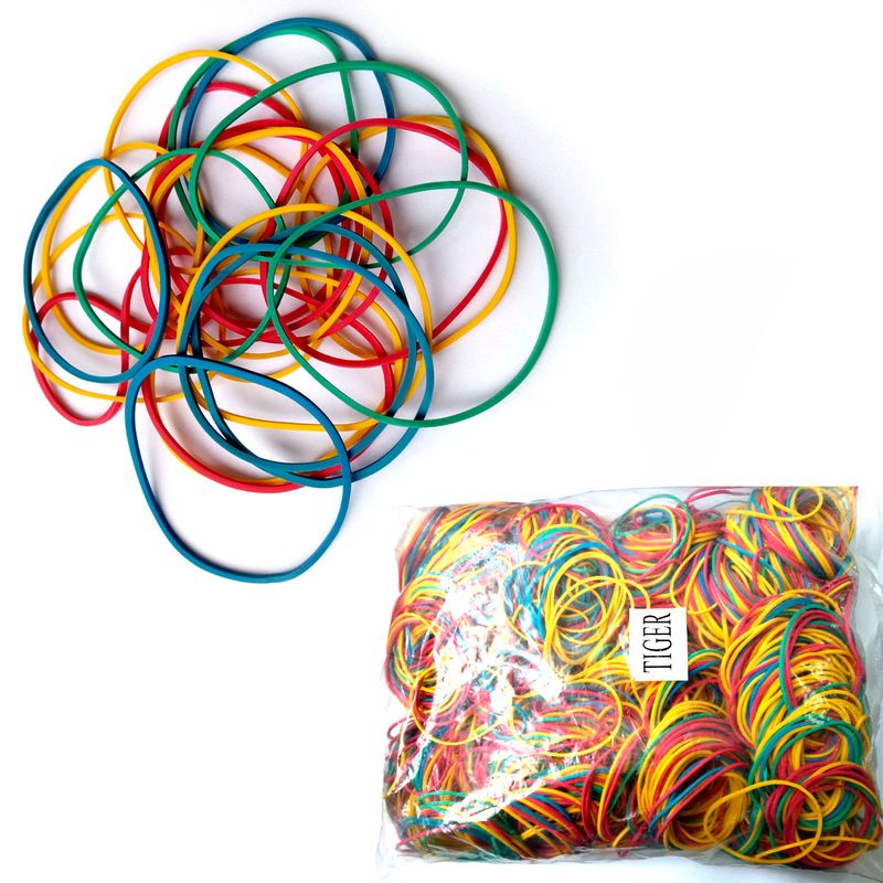 Резинки для денег 1000г TIGER, текст