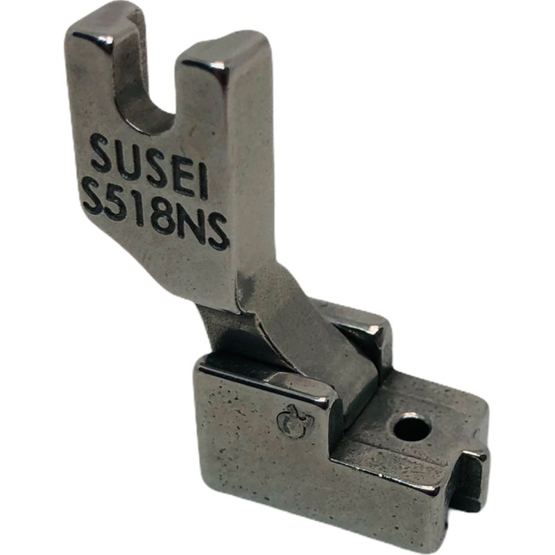 Лапка для промышленных швейных машин, для вшивания молнии потайной с носиком S518NS, СН