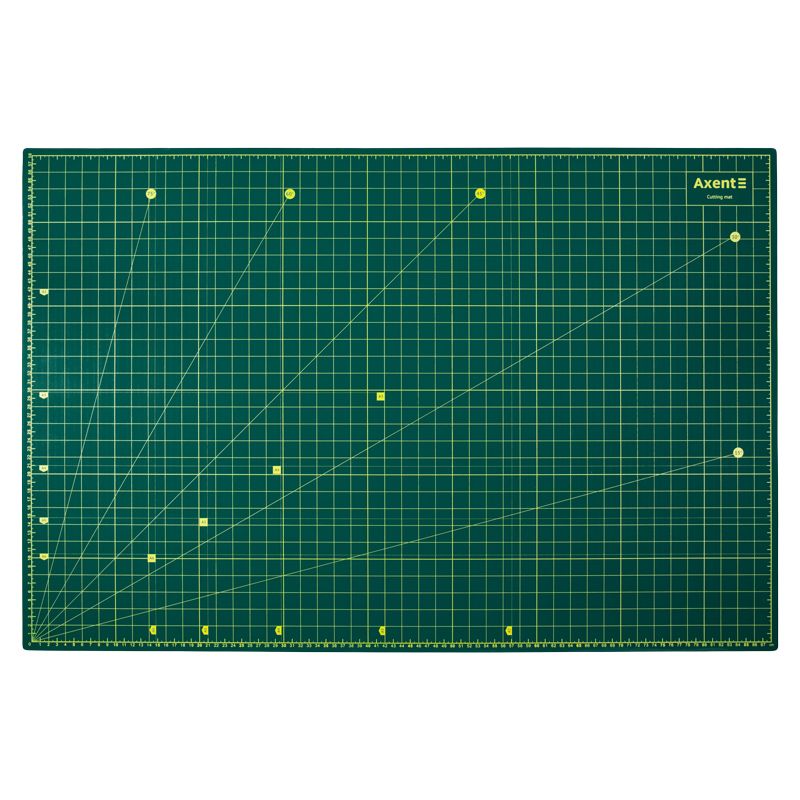 Килимок для крою самовирівнюється 3 шари, (90 х 60 х 0, 30) см, A1, ПВХ, Axent