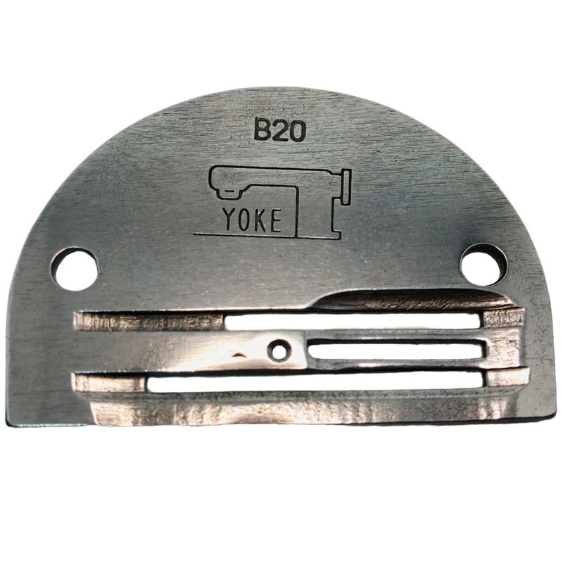 Игольная пластина B20 для универсальных промышленных машин, O 2, 0 мм, Yoke