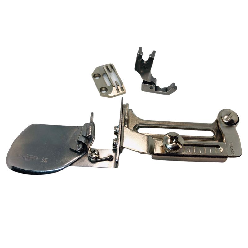 Окантувальник для промислових швейних машин в 2 складання пружний А70/S70, ширина стрічки, 1, 6мм 1/16