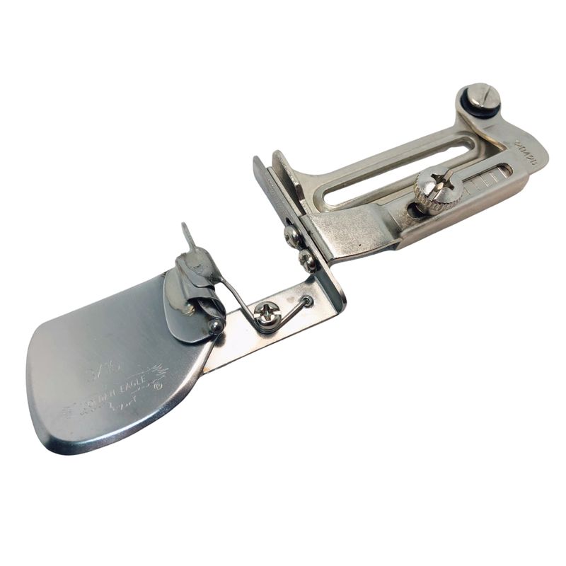 Окантувальник для промислових швейних машин в 2 складання пружний А70/S70, ширина стрічки, 4, 8мм 3/16