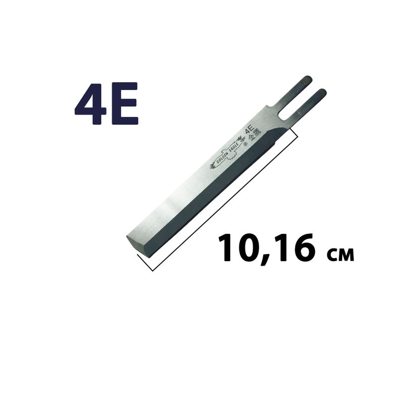 Лезо пряме для розкрійного ножа 4E HSS (5A) EASTMAN, довжина 100 мм, GE, 1шт