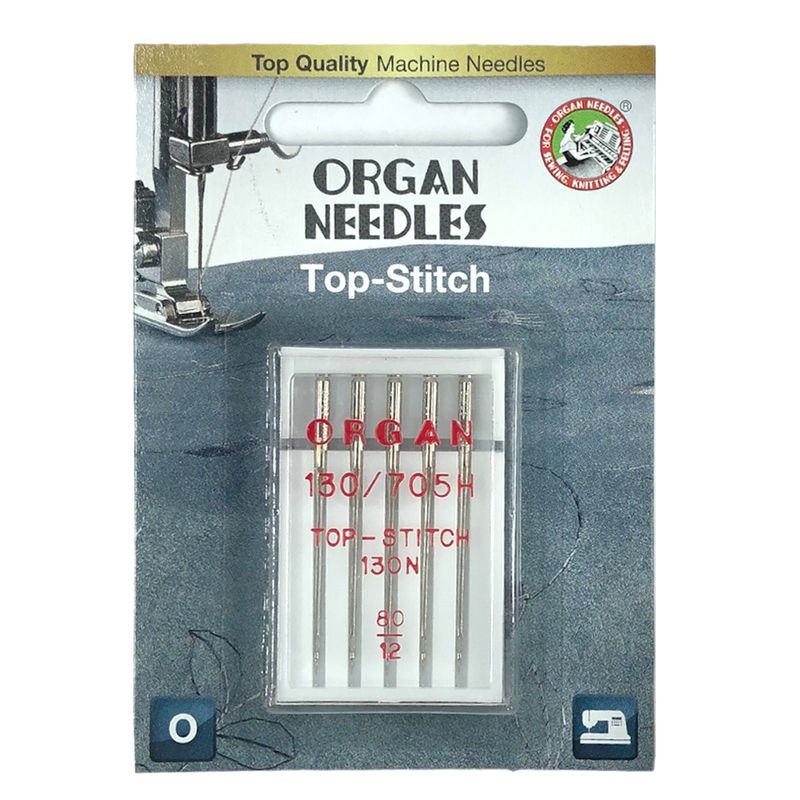 Голки для декоративних швів № 80/12, OR, (130x705H) -1уп. = 5шт, блістер