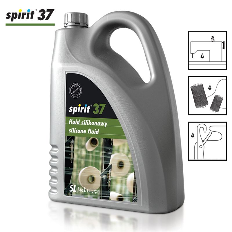 Смазка силиконовая антистатическая для нитей SPIRIT 37 - 5л