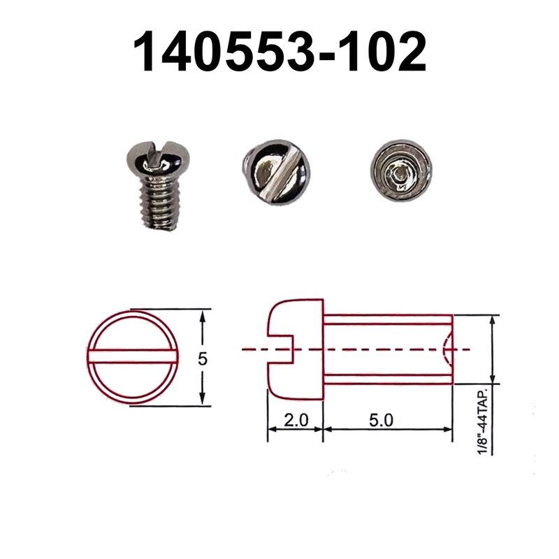 Гвинт для голки на одноголкових машинах, 140553-102, GE, уп-100шт