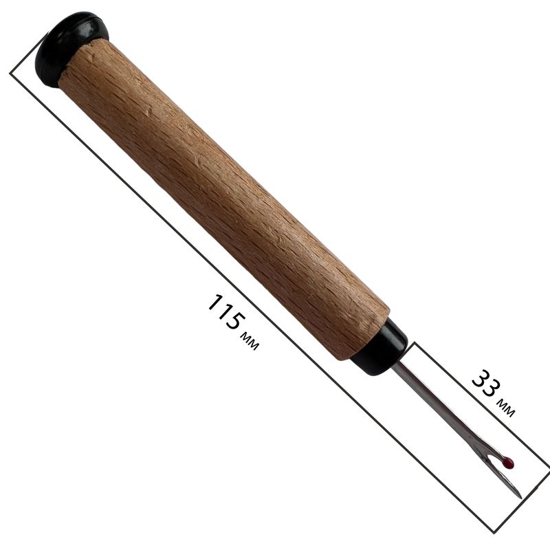 Розпорювач 115мм, малий деревяна ручка, вузький ш-4мм, д-33мм, SR-6