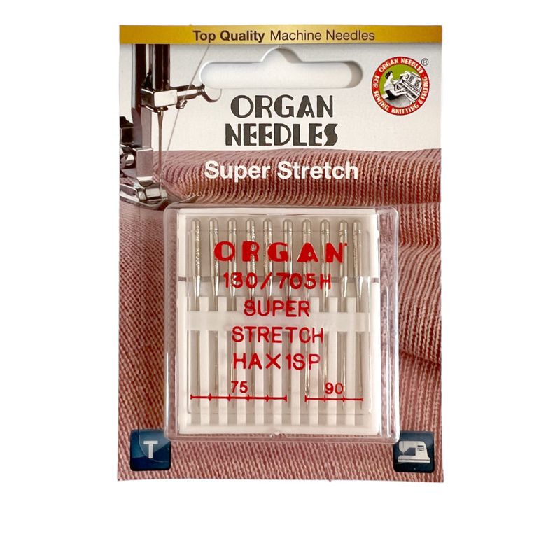 Голки для стретч, лайкра, біфлекс № MIX, OR (HAx1SP, 130/705H, 15x1): 75/14(6); 90/14(4), 1уп. =10шт, бліст