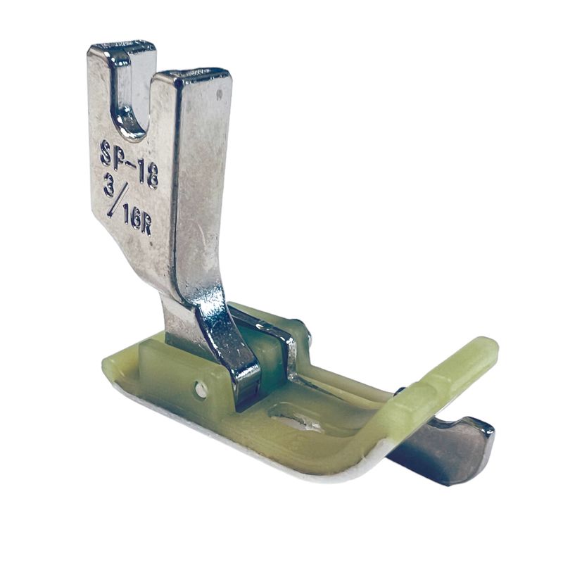 Лапка для промышленных швейных машин, для отсрочки от края на 4, 5 мм, тефлоновая подошва, SP-18 3/16R, CH