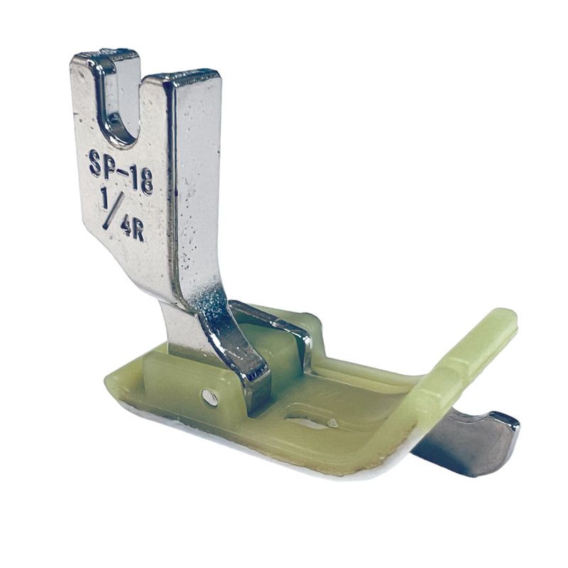 Лапка для промышленных швейных машин, для отсрочки от края на 6, 4 мм, тефлоновая подошва, SP-18 1/4R, CH