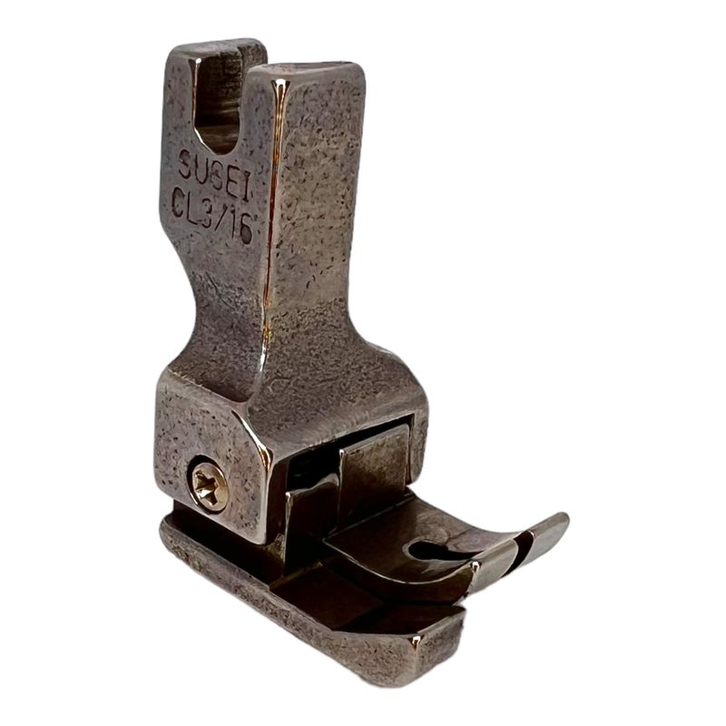 Лапка для промышленных швейных машин, для отсрочки от края на 4, 8мм подпружиненная односторонняя CL 3/16, CH, левая