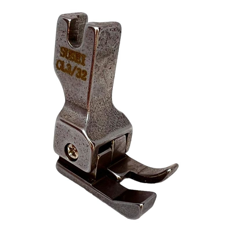 Лапка для промышленных швейных машин, для отсрочки от края на 2, 4мм подпружиненная односторонняя CL 3/32, CH, левая