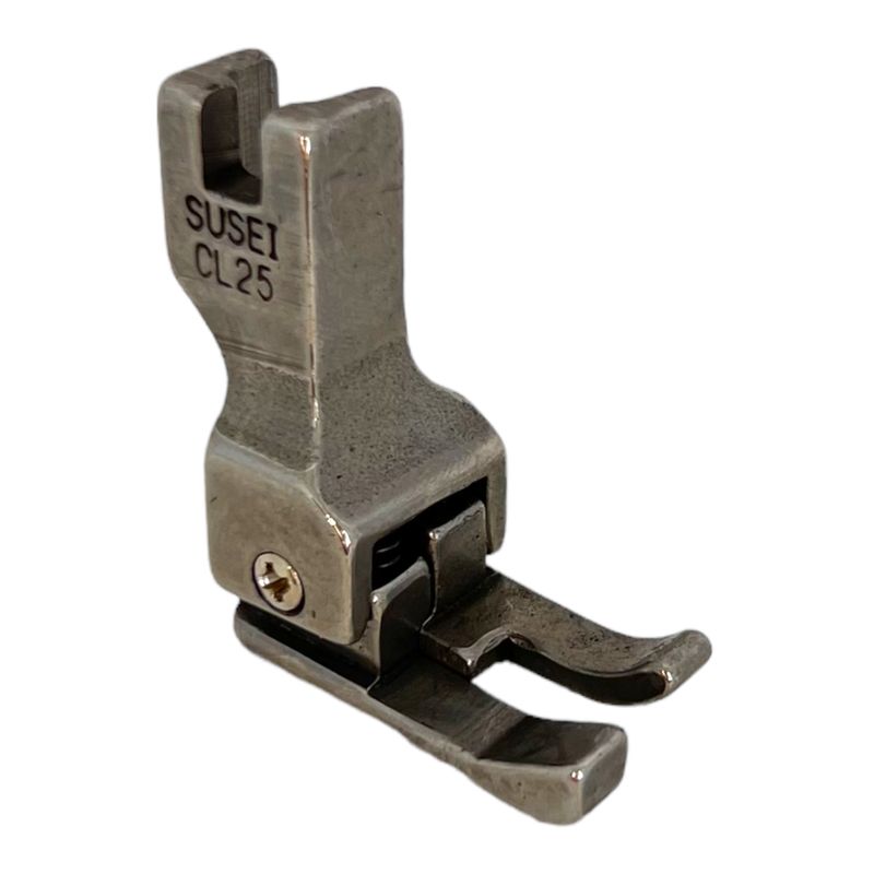 Лапка для промышленных швейных машин, для отсрочки от края на 2, 5мм подпружиненная односторонняя CL 25, CH, левая