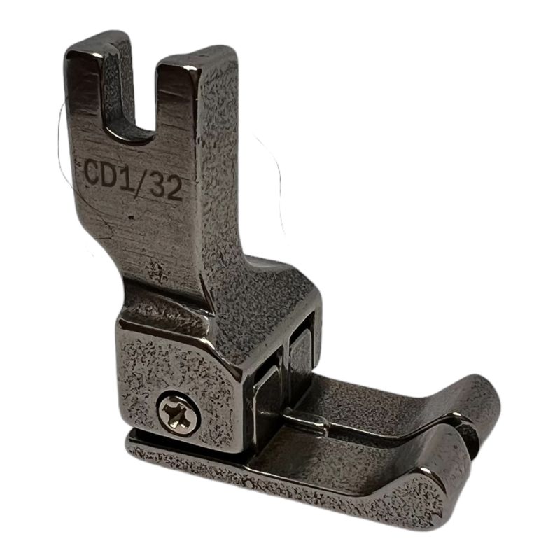 Лапка для промышленных швейных машин, для отсрочки от края на 0, 8 мм подпружиненная двухсторонняя CD 1/32, CH