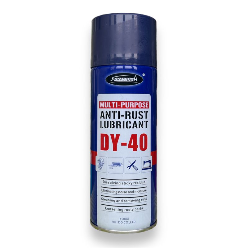 Мастило захист від корозії, догляд за металевими деталями Sprayidea DY-40 - спрей 450мл