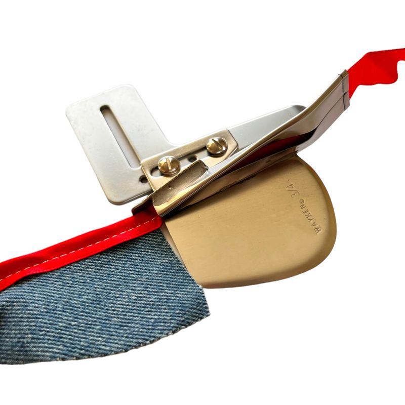 Окантувальник для промислових швейних машин в 2 складання A4/100, ширина стрічки, 19мм 3/4