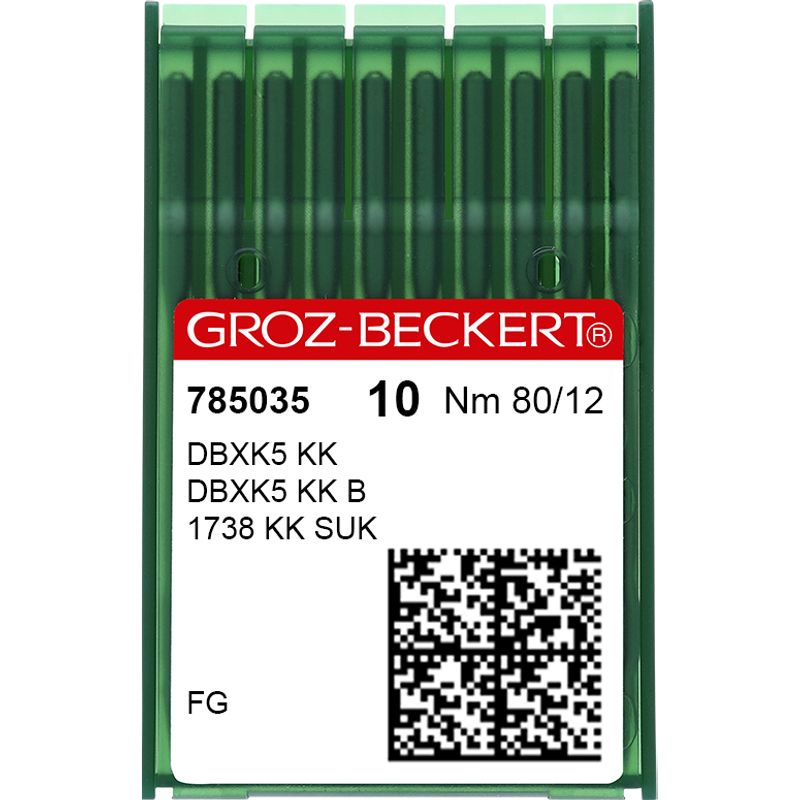 Голки DBxK5 FG/SUK, № 80, GB, (), 1уп. =10шт