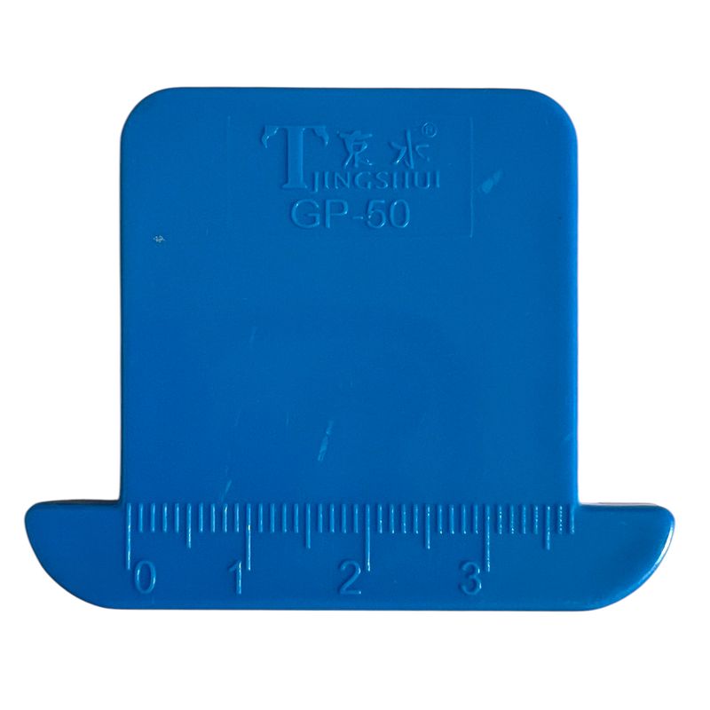 Лінійка обмежувальна універсальна, магнітна GP-50, Tjingshui, пластик, колір - блакитний