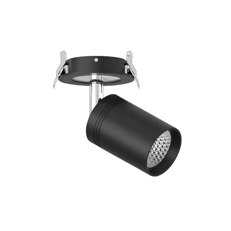 Светильник светодиодный врезной точечный Ultralight TRL 120, 10W и 3W, 4000К, черный