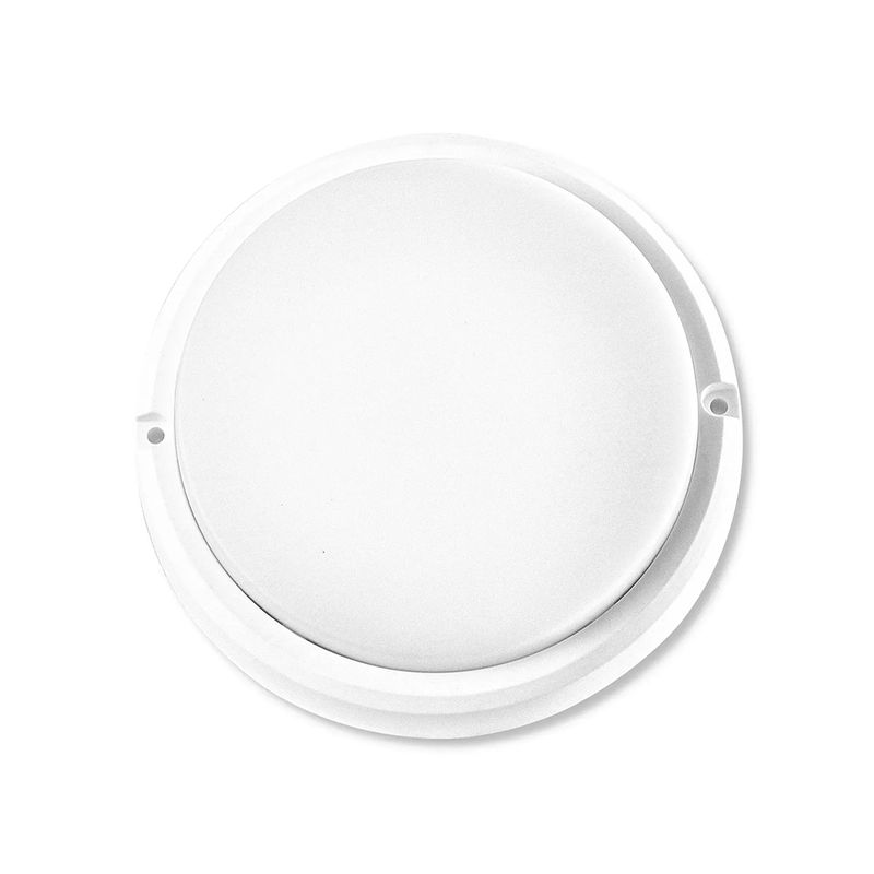 Світильник світлодіодний настінно-стельовий вологозахищений UL 319 12W, 4000K, круглий 160мм, білий