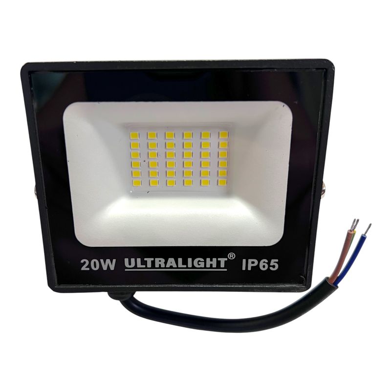 Прожектор світлодіодний LED SPG20, 20W, холодне світло 6400K, вуличний герметичний