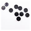 Ґудзики 18L (11мм), чорні (1440 шт. пак. )