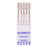Голки універсальні №MIX, SC, (HAx1, 130/705H): 80/12(2); 90/14(2); 100/16(1) 1 уп. =5 шт.