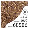 Бисер 10/0, Preciosa, 68506 (TSLR) - золото, 50гр, отверстие-квадрат Бисер 10/0, Preciosa, 68506 (TSLR) - золото, 50гр, отверстие-квадрат